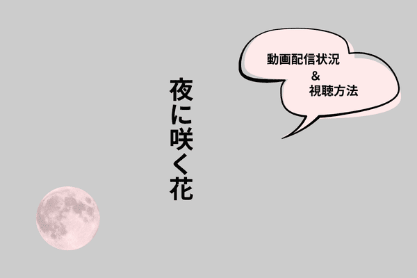 夜に咲く花アイキャッチ