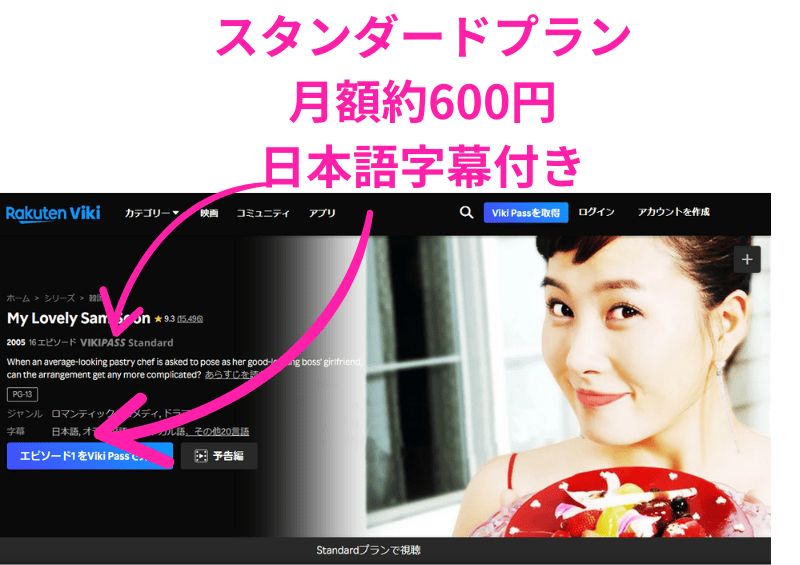 楽天Viki 私の名前はキムサムスン 配信中